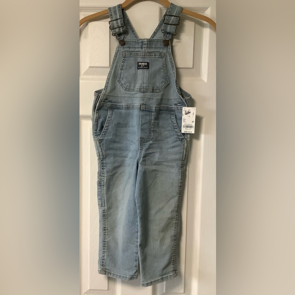 New Oshkosh jean overalls